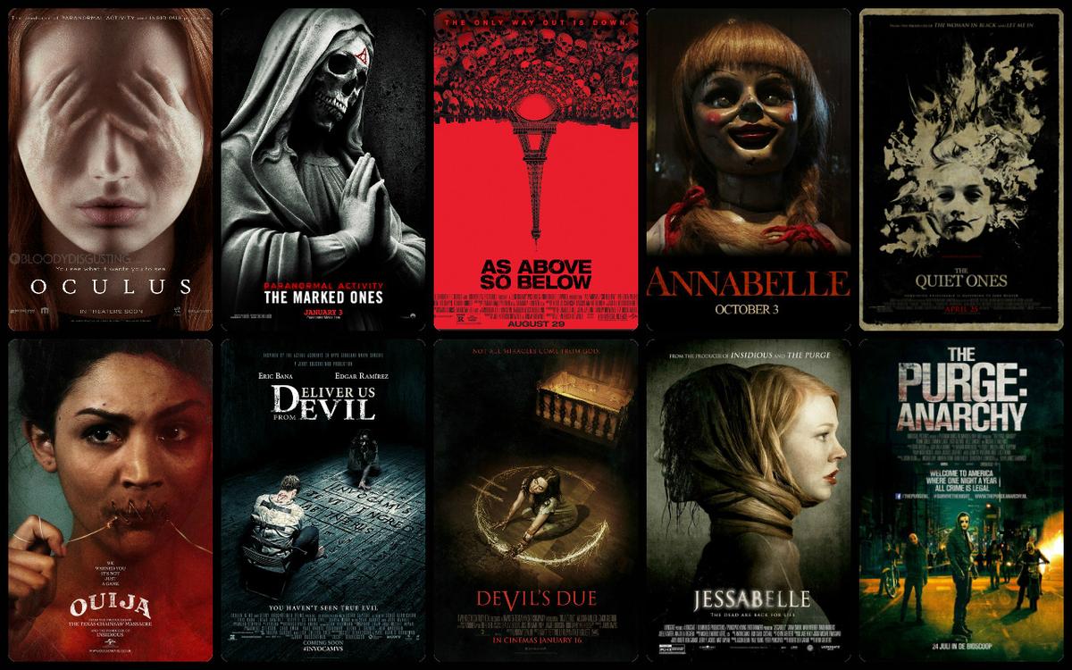 most successful horror movies 2014