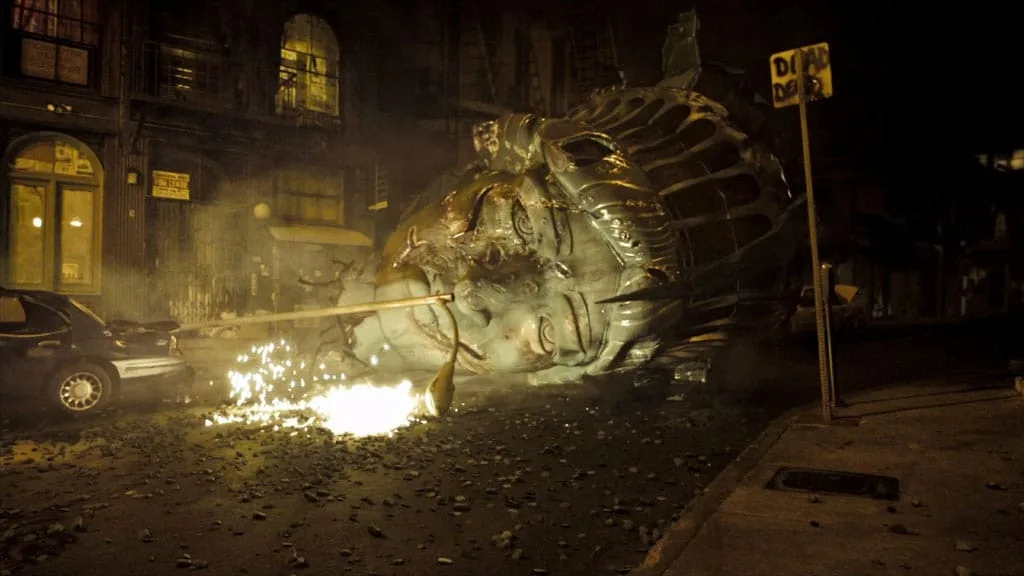 cloverfield statue