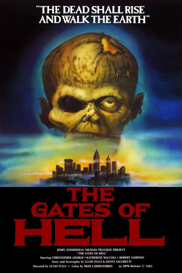 Αφίσα της ταινίας τρόμου «Zombies: City of the Living Dead» με ζόμπι.