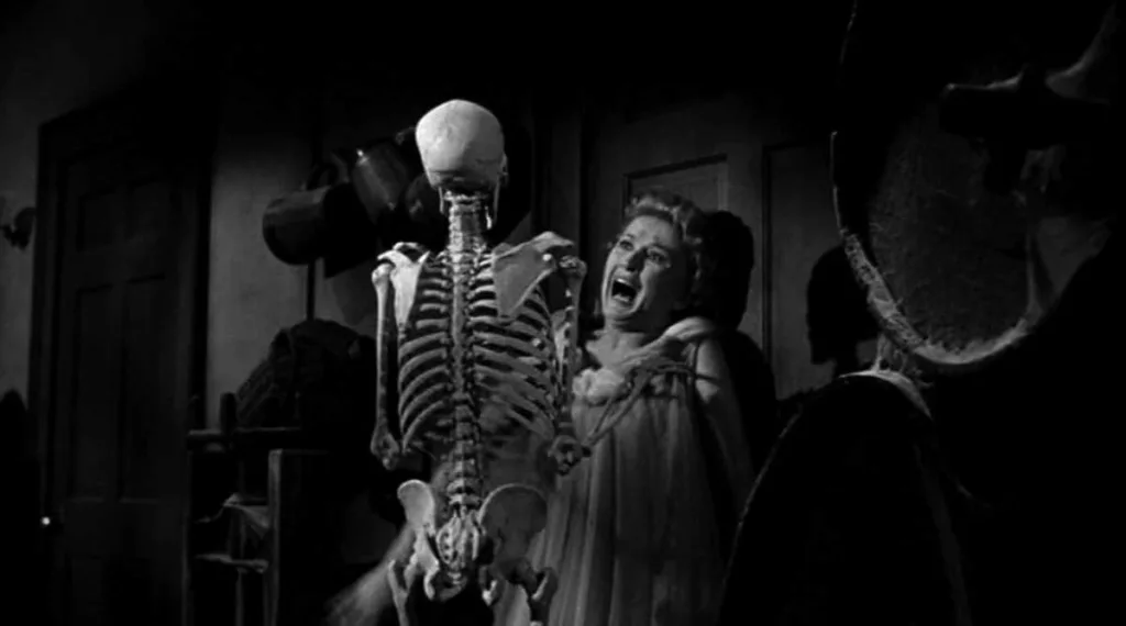house haunted hill skeleton
