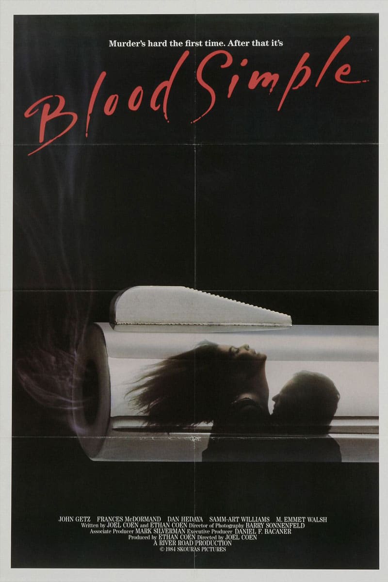 blood simple poster