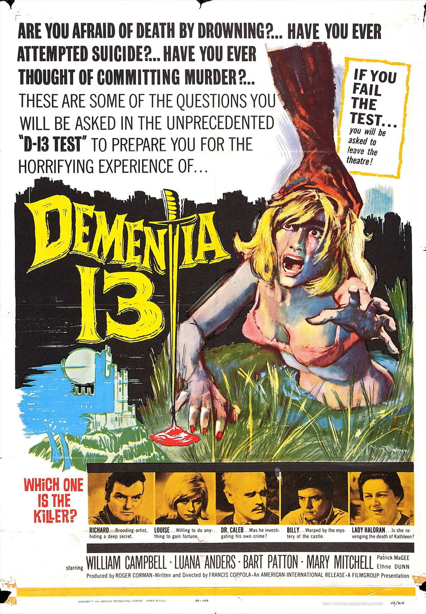 dementia 13 poster