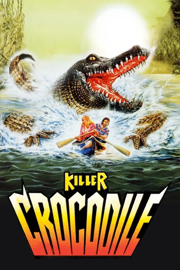 Αφίσα της ταινίας τρόμου Killer Crocodile. Κριτική ταινίας.