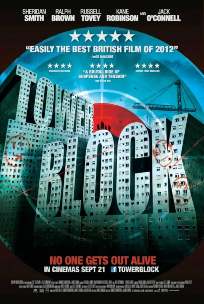 Αφίσα της ταινίας Tower Block του 2012.