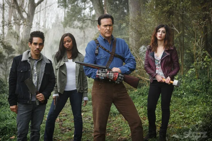 ash vs evil dead cast