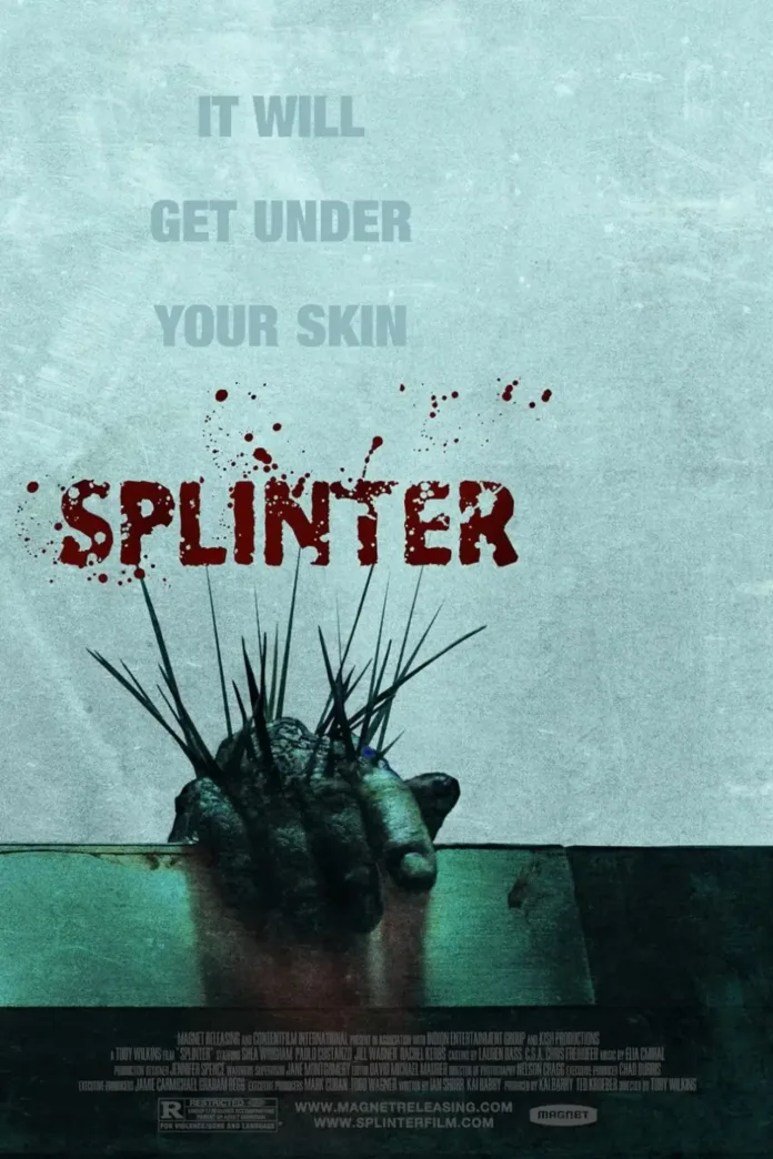 Αφίσα της ταινίας τρόμου Splinter (2008). Κριτική ταινίας και παρουσίαση.