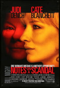 psychological thriller notes on a scandal