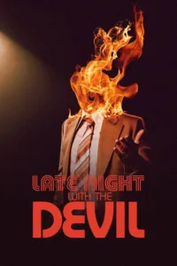 Late Night with the Devil poster 2024