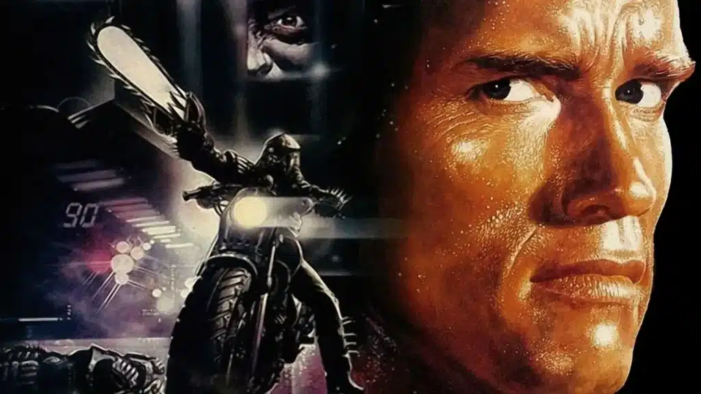 Δράση, μοτοσικλέτα, αγώνας επιβίωσης. The Running Man (1987).
